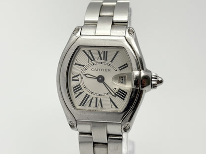 Cartier Roadster W62016V3 2675 244432BB Quartz Women's Watch