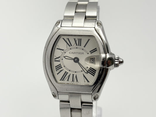 Cartier Roadster W62016V3 2675 244432BB Quartz Women's Watch