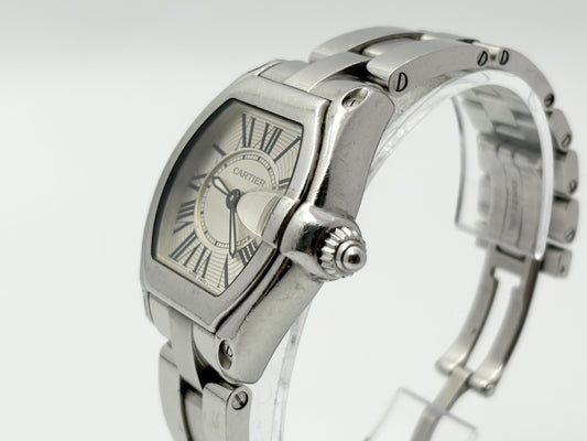 Cartier Roadster W62016V3 2675 244432BB Quartz Women's Watch