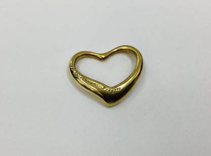 Tiffany & Co. Open Heart 18K 3.7g Pendant Top 
