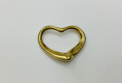 Tiffany & Co. Open Heart 18K 3.7g Pendant Top 