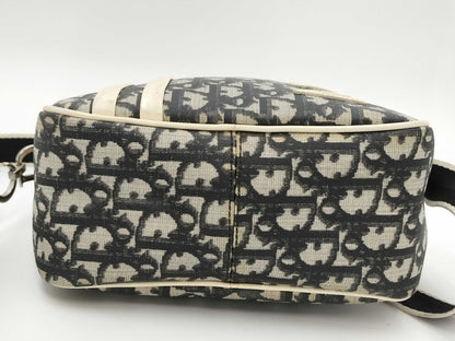 Dior Christian Dior Trotter Shoulder Bag Blue Shoulder Bag