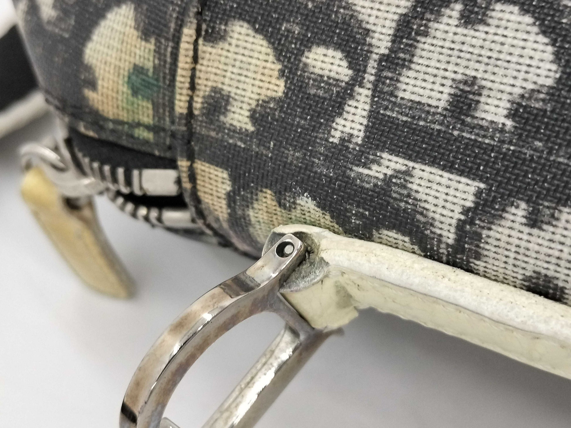 Dior Christian Dior Trotter Shoulder Bag Blue Shoulder Bag