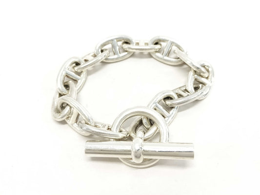 HERMES Chaine d'Ancre Bracelet TGM Ag925 107.7g Bracelet/Bangle