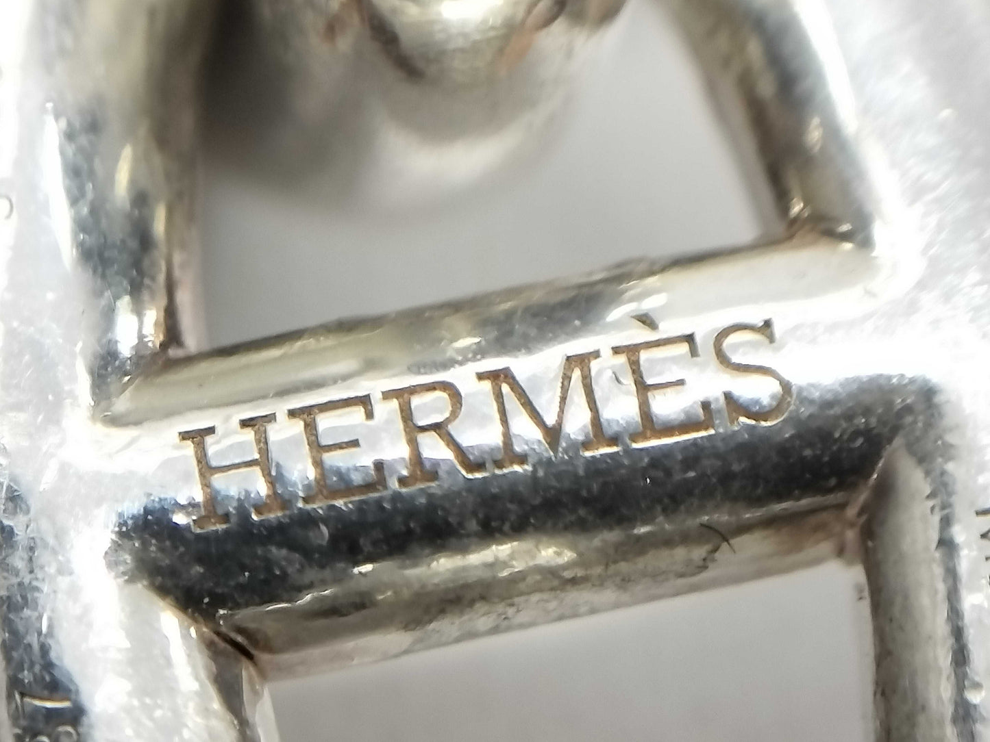 HERMES Chaine d'Ancre Bracelet TGM Ag925 107.7g Bracelet/Bangle