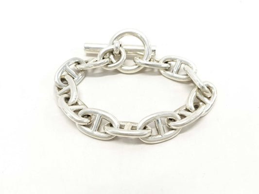 HERMES Chaine d'Ancre Bracelet TGM Ag925 107.7g Bracelet/Bangle