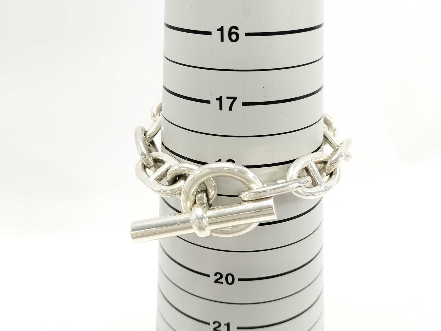 HERMES Chaine d'Ancre Bracelet TGM Ag925 107.7g Bracelet/Bangle