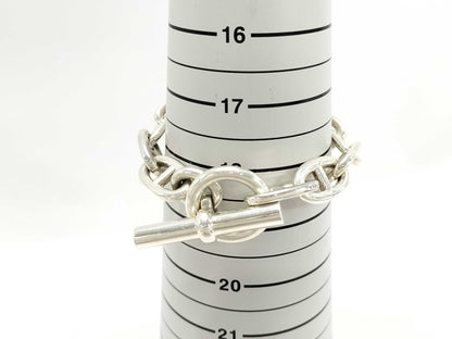 HERMES Chaine d'Ancre Bracelet TGM Ag925 107.7g Bracelet/Bangle