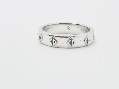 Dior CD Diamond CD Logo Ring #S 925 Silver Ring