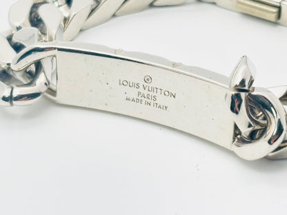 LOUIS VUITTON M00269 Monogram Chain Bracelet Silver Bracelet/Bangle