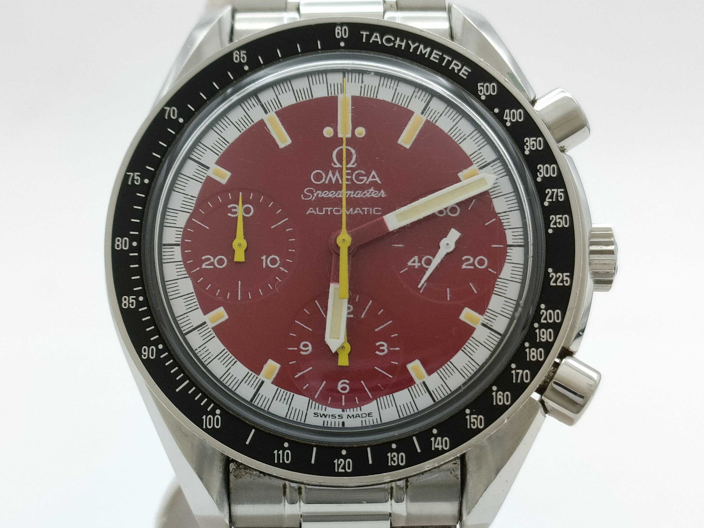 OMEGA 3510.61 55464936 Automatic Schumacher Red Dial Men's Watch