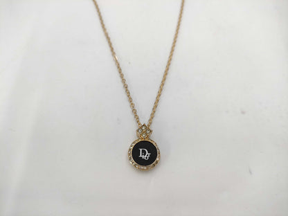 Dior Gold Necklace with Dior Logo