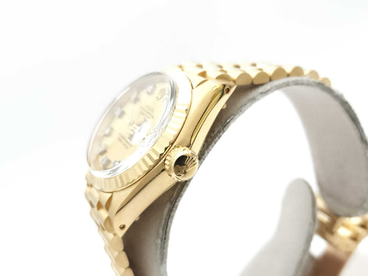 ROLEX Datejust 6917 7428897 Champagne Dial Women's Watch
