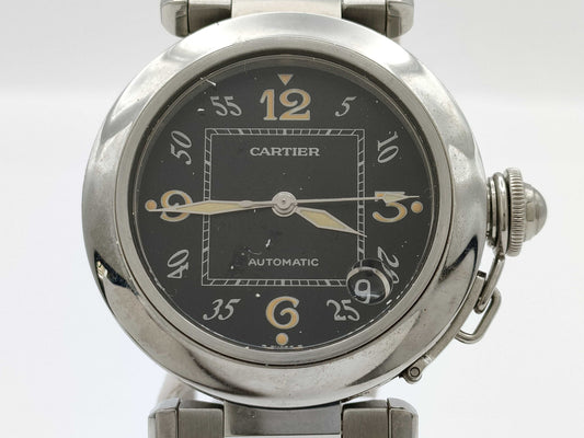 Cartier Pasha C 2324 CC842752 Automatic Black Dial Men's Watch