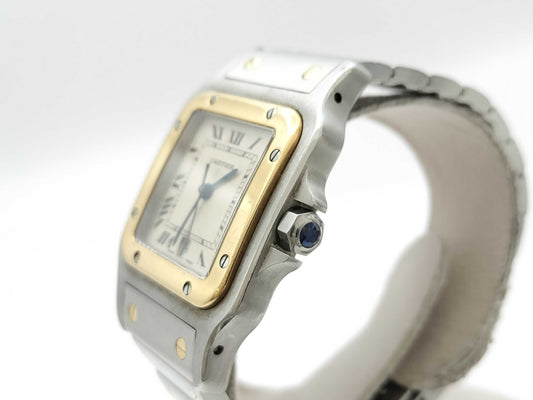Cartier Santos Galbe LM W20011C4 187901 57743 Quartz Men's Watch