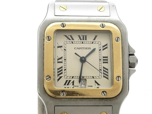 Cartier Santos Galbe LM W20011C4 187901 57743 Quartz Men's Watch