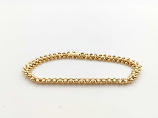 Cartier Crash de Cartier #20 AU750 36.4g Bracelet/Bangle 