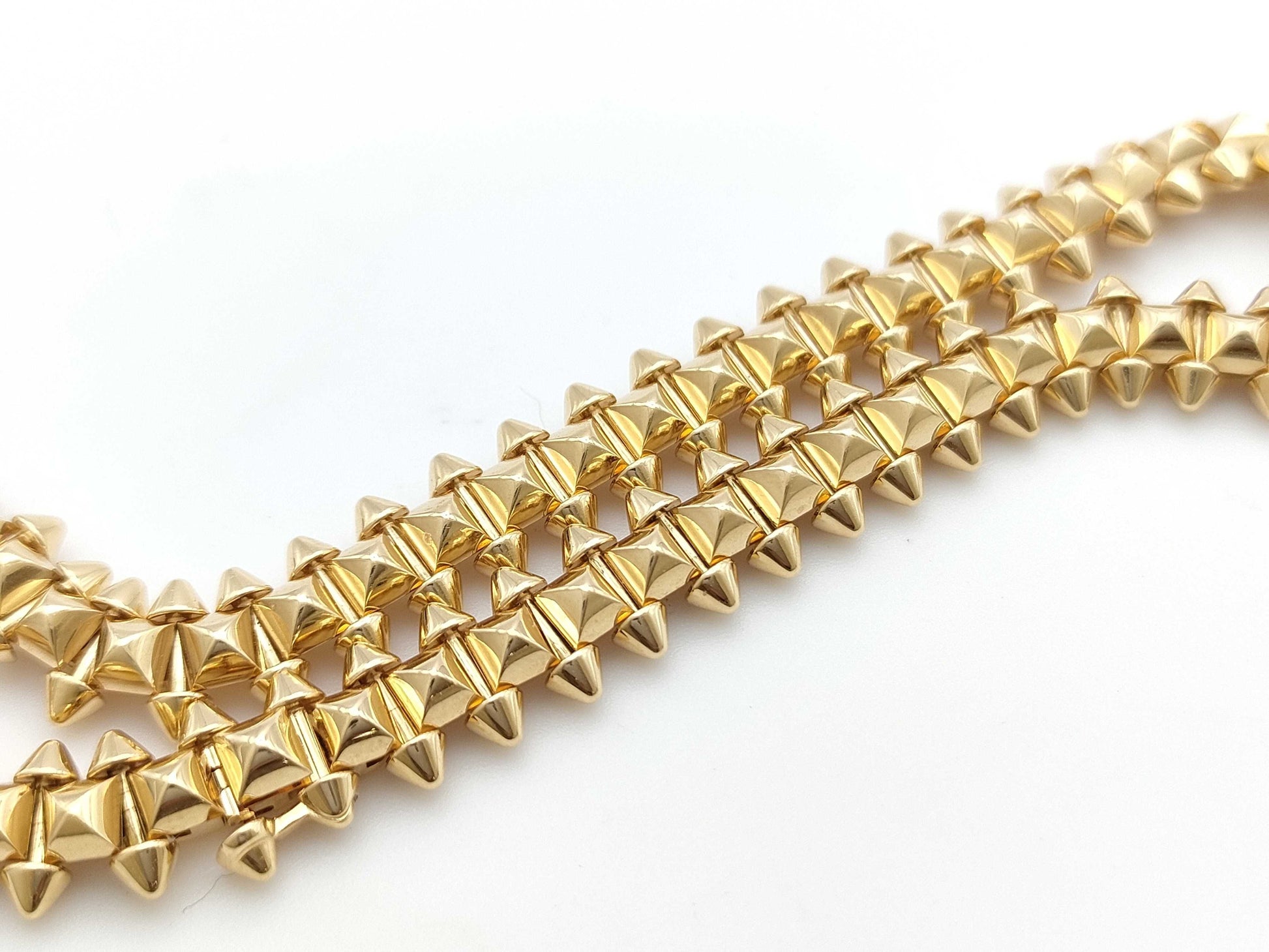 Cartier Crash de Cartier #20 AU750 36.4g Bracelet/Bangle 