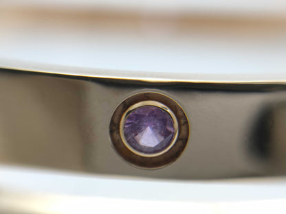 Cartier Double Love Bracelet #19 6PS/6PD AU750 53.9g Bracelet/Bangle 