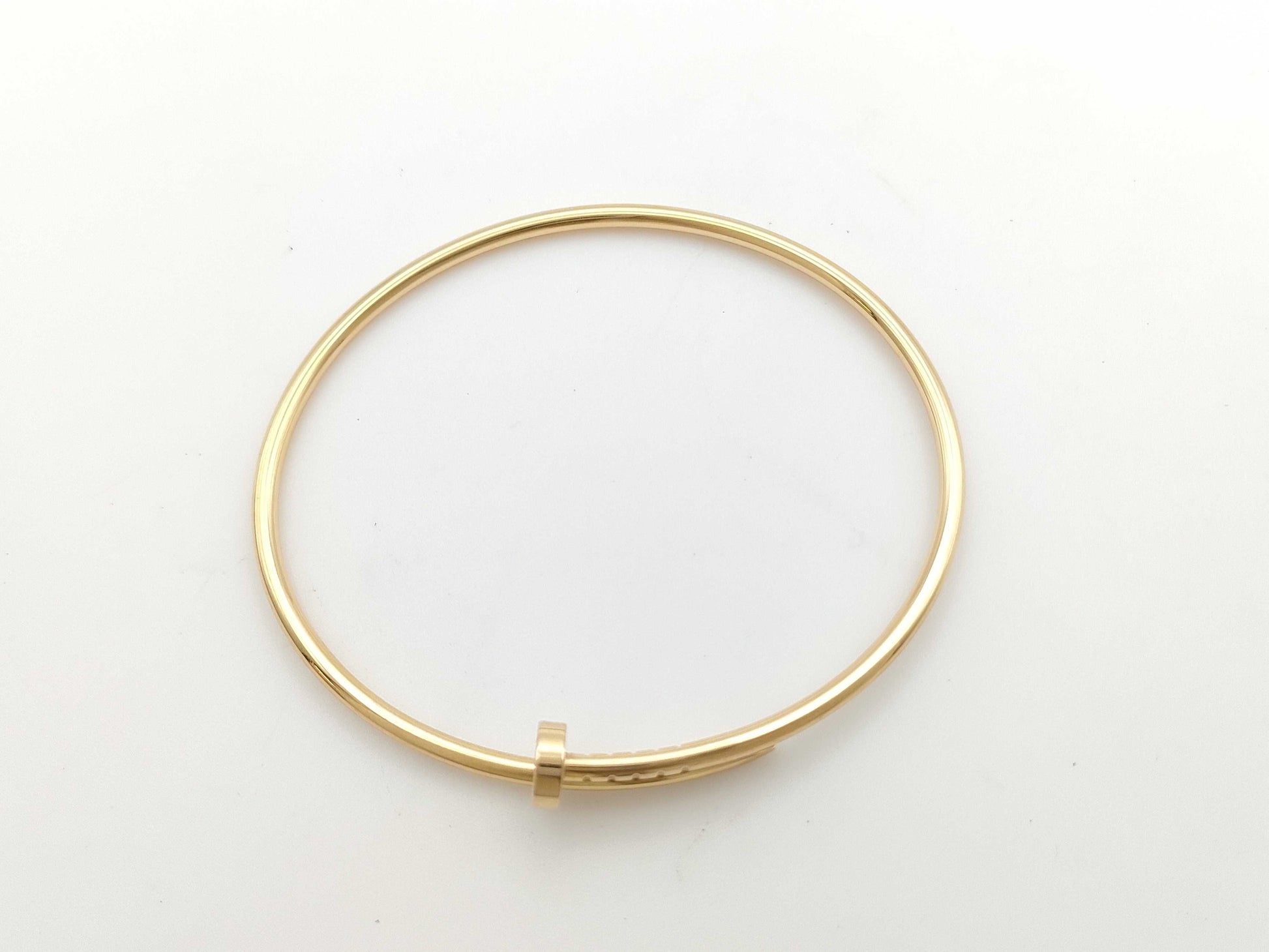 Cartier Juste un Clou Small #19 Yellow Gold AU750 10.7g Bracelet/Bangle 