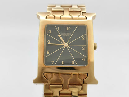 HERMES H Watch HH1.585 1033673 Quartz K18 Women's Watch