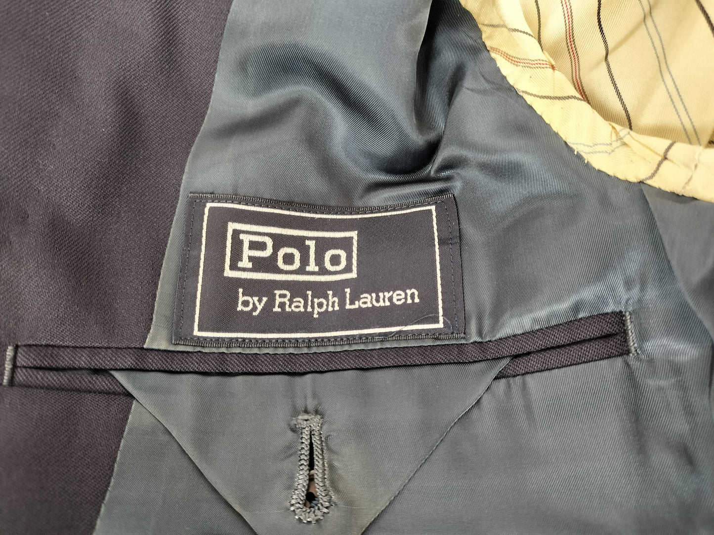 Ralph Lauren Navy Blazer Tailored Jacket