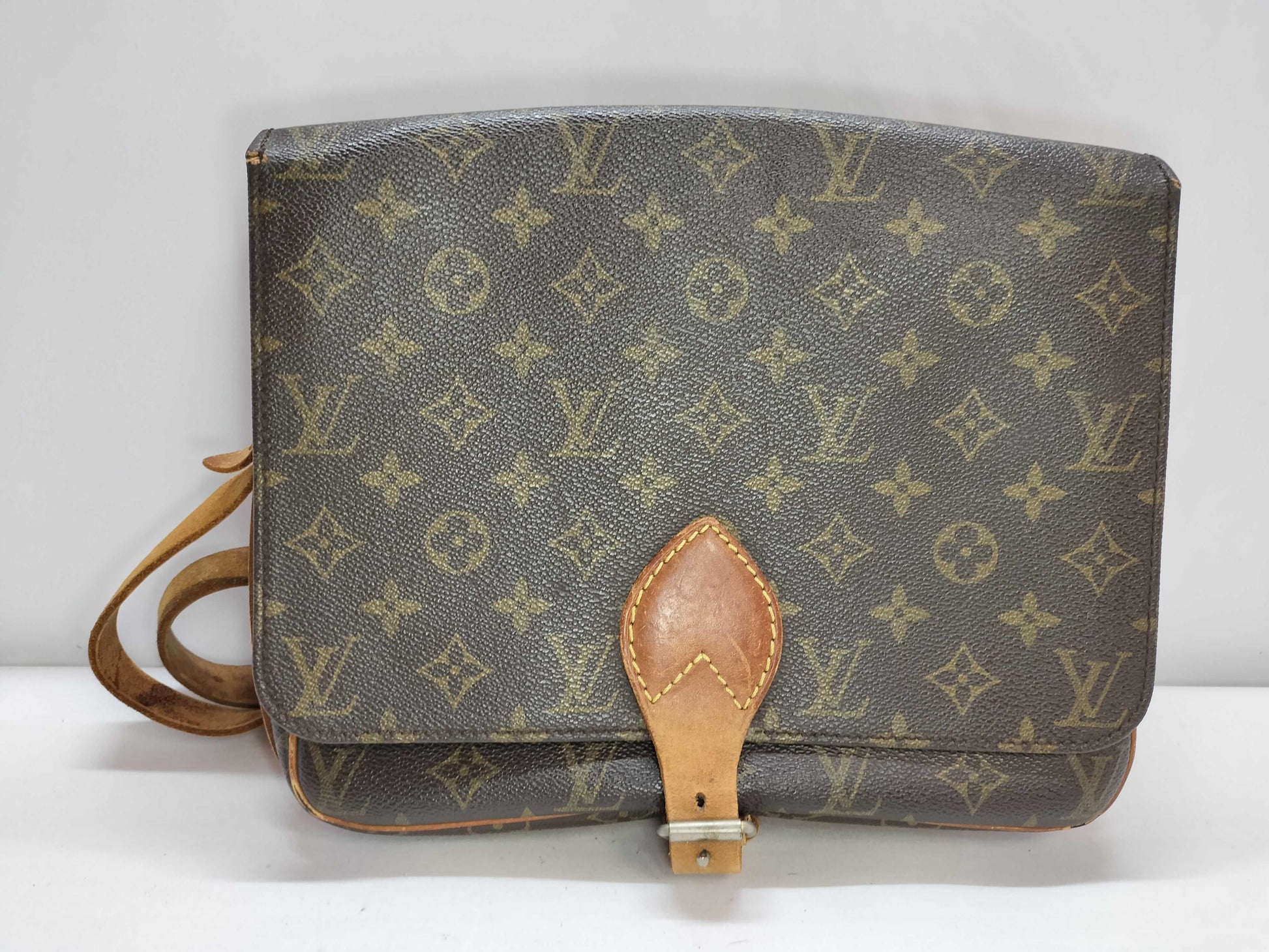 LOUIS VUITTON Monogram Cartouchiere M51252 Shoulder Bag