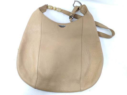 Dior FR - Dior Maris pearl leather brown shoulder bag