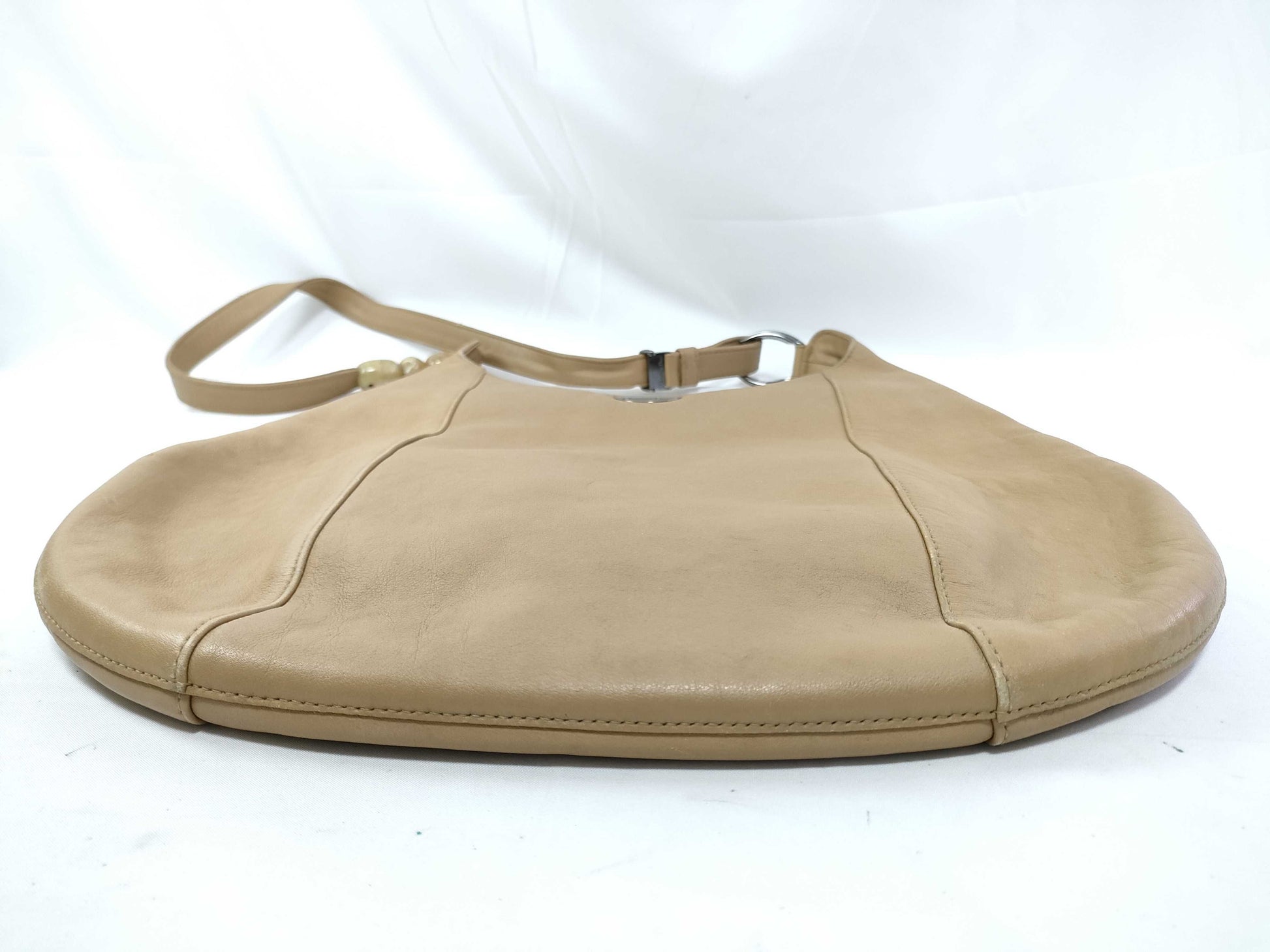 Dior FR - Dior Maris pearl leather brown shoulder bag