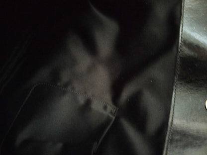 Yves Saint Laurent Patent Leather Tote Bag Black 181235 Tote Bag