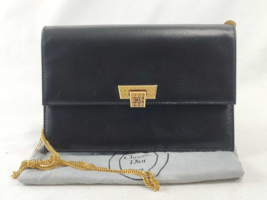 Dior Leather Shoulder Bag