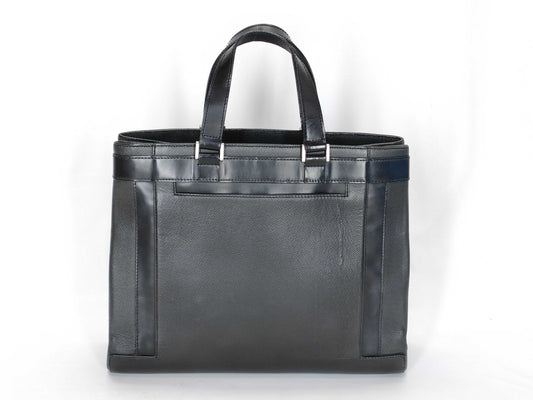 LOUIS VUITTON Taiga Casbeck PM M31022 TH1014 Black Business Bag