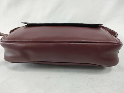 Cartier Must Cartier Must Line Leather Shoulder Bag Bordeaux Shoulder Bag