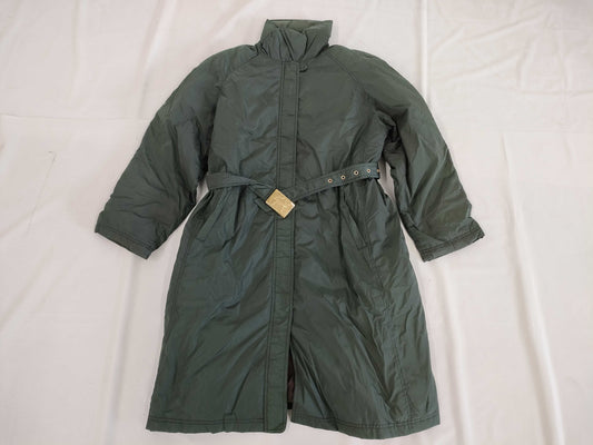 Salvatore Ferragamo Long Down Coat with Belt