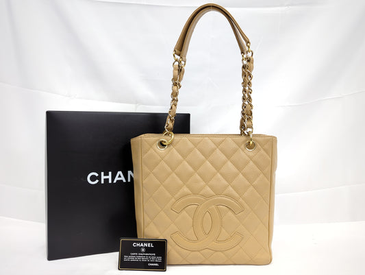 CHANEL Caviar Skin Chain Tote, No. 9 Tote Bag