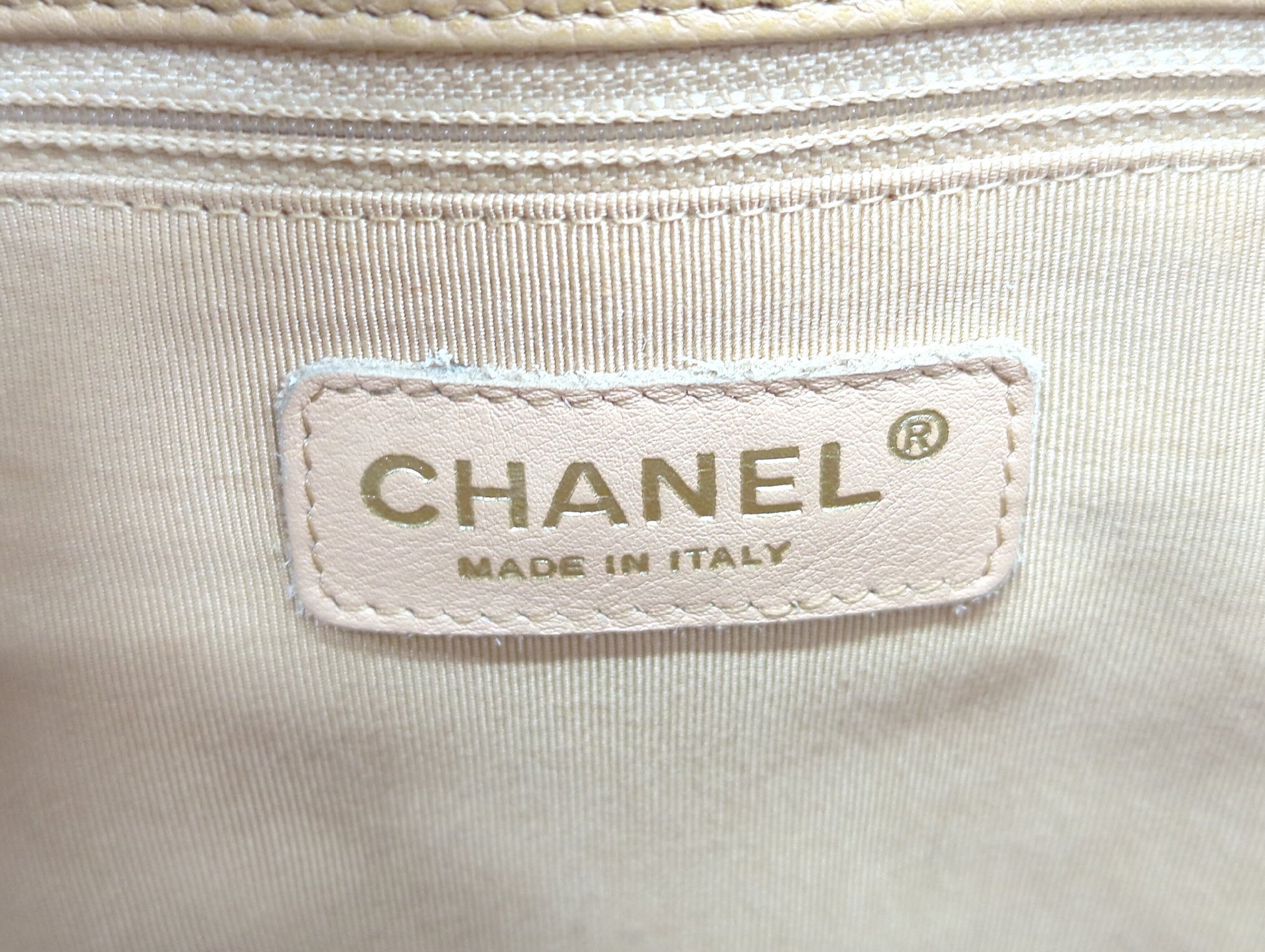 CHANEL Caviar Skin Chain Tote, No. 9 Tote Bag