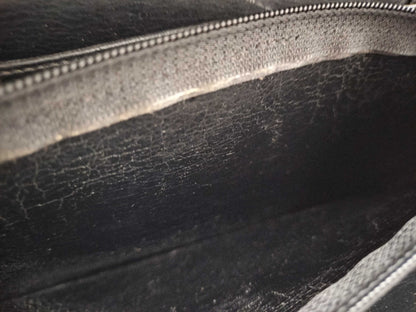 Dior Christian Dior Leather Shoulder Bag Black Shoulder Bag