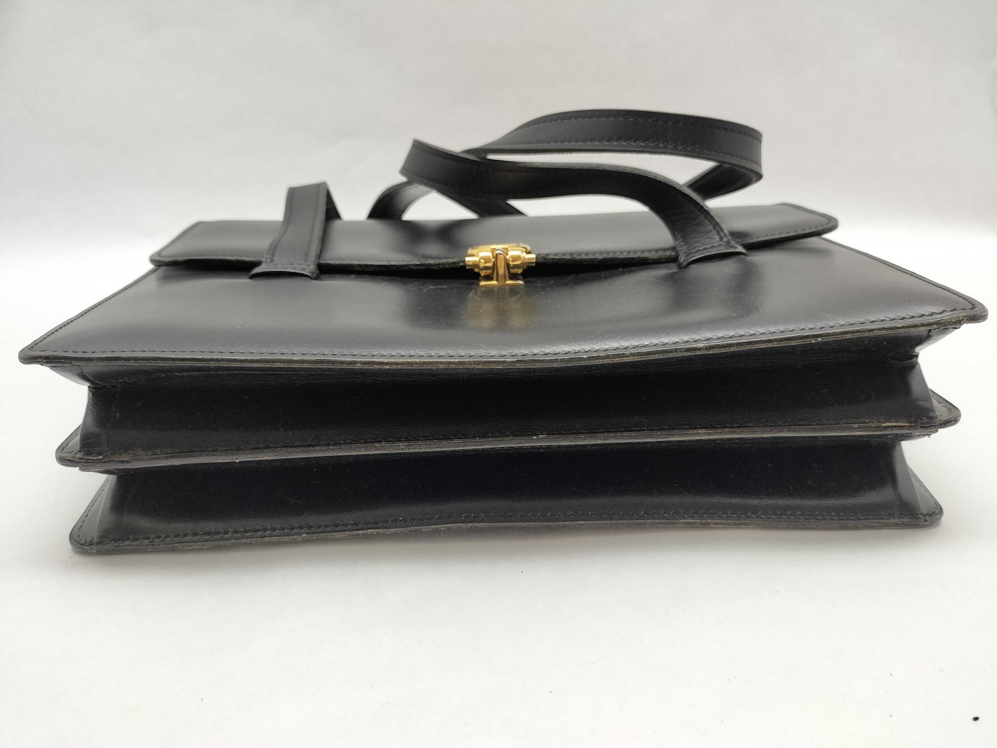 Dior Christian Dior Leather Shoulder Bag Black Shoulder Bag