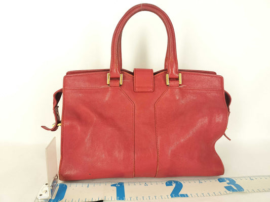 Yves Saint Laurent Leather Handbag 311222/213317 Red Handbag