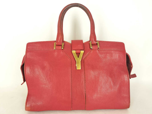 Yves Saint Laurent Leather Handbag 311222/213317 Red Handbag