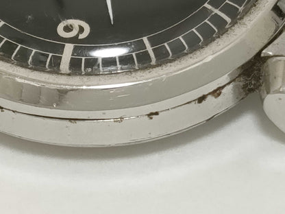 OMEGA Stainless Steel/Hand-Wound Black Dial Case Only Women's Watch