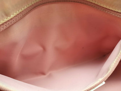 Dior Trotter Christian Dior Trotter Nylon Canvas Mini Boston Bag BO B 0044 White/Pink Boston Bag