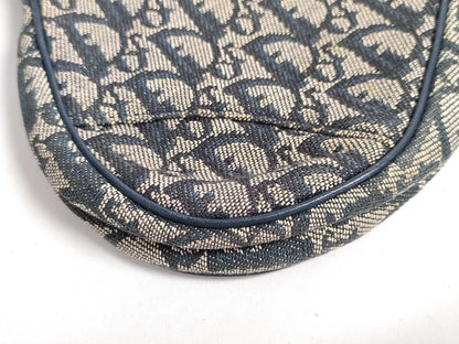 Dior Trotter Christian Dior Trotter Canvas Handbag MC1021 Navy