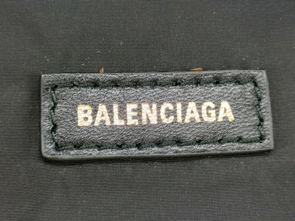 BALENCIAGA All-Over Print Nylon Canvas Waist Bag 533009.1060.W・002123 White/Black Waist Bag