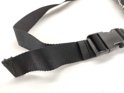 BALENCIAGA All-Over Print Nylon Canvas Waist Bag 533009.1060.W・002123 White/Black Waist Bag