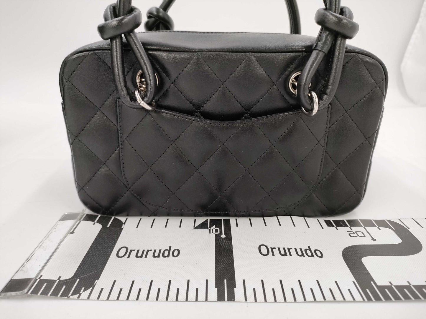 CHANEL Mini Cambon Bowling Bag Handbag