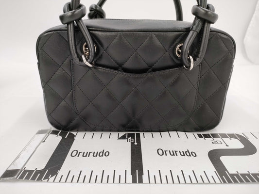 CHANEL Mini Cambon Bowling Bag Handbag