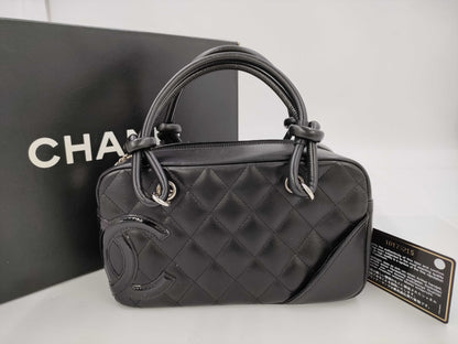 CHANEL Mini Cambon Bowling Bag Handbag