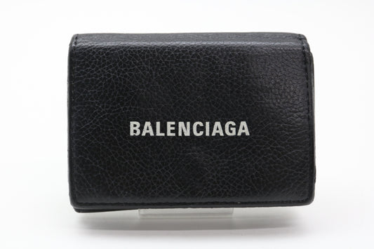 BALENCIAGA Leather Everyday Wallet