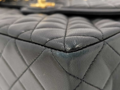 CHANEL Lambskin Matelasse Chain Shoulder Bag